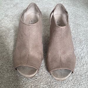 Never worn wedge sandals